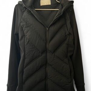 Athleta Women's Black Running Lightweight Puffer Jacket